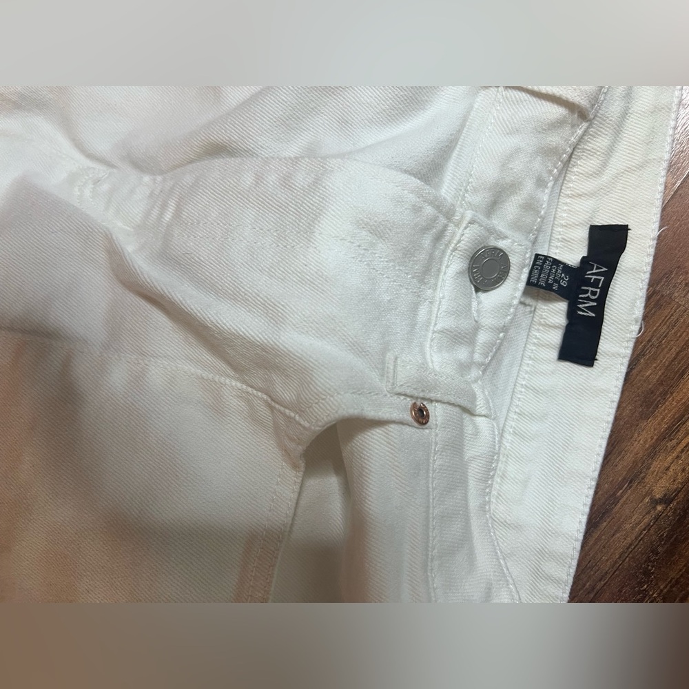AFRM patch work Wide-Leg Trousers - Picture 3 of 7